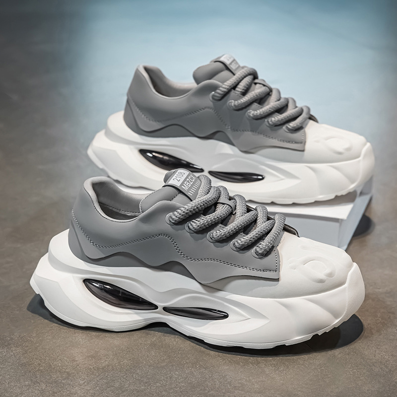 2026 Spring New Fashion Versatile Trend Casual Anti-Slip Wear-Resistant Thick Soled Dad Shoes