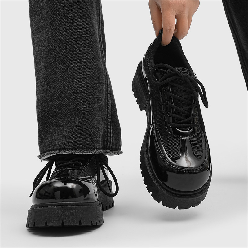 2026 New Winter British Style Casual Low Top Martin Boots Men