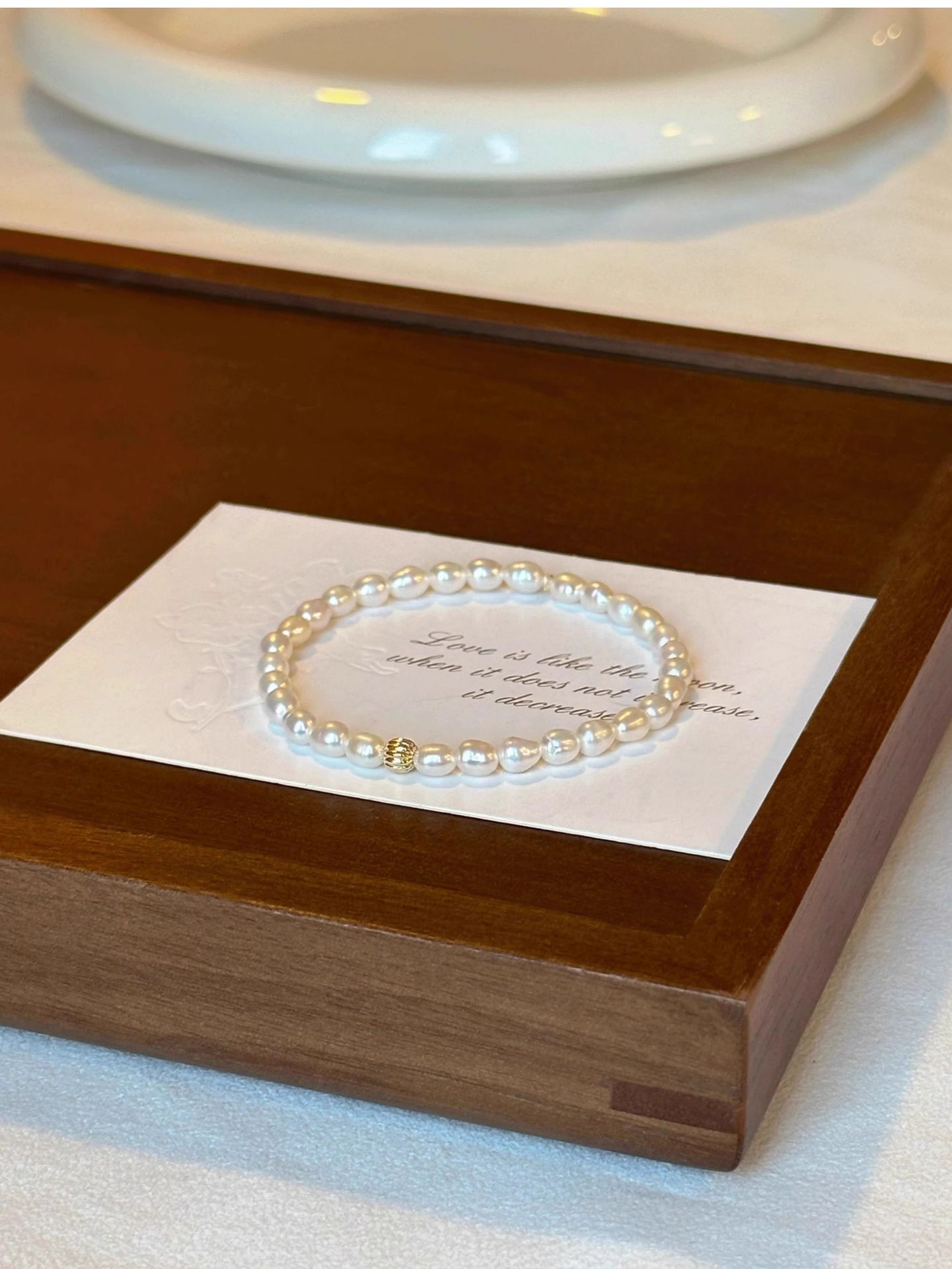 Natural Pearl Splicing Small Gold Bead Temperament Fashionable Bracelet With High-End Feel Light Luxury Bracelet