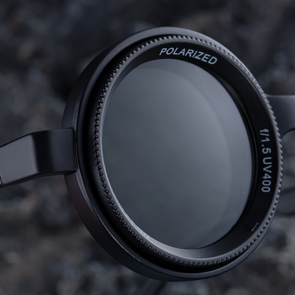 Night Driving Glasses Round Frame ND Adjustable Zoom Men's Sunglasses 2026 New Polarized Glasses Sunglasses